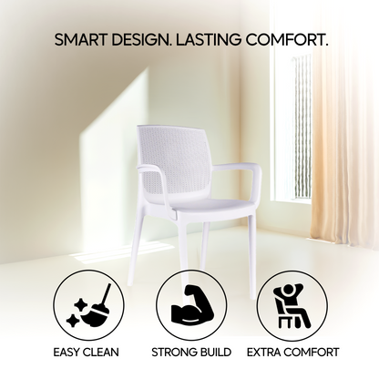 Beeta Chair With Arms (Pack of 2)