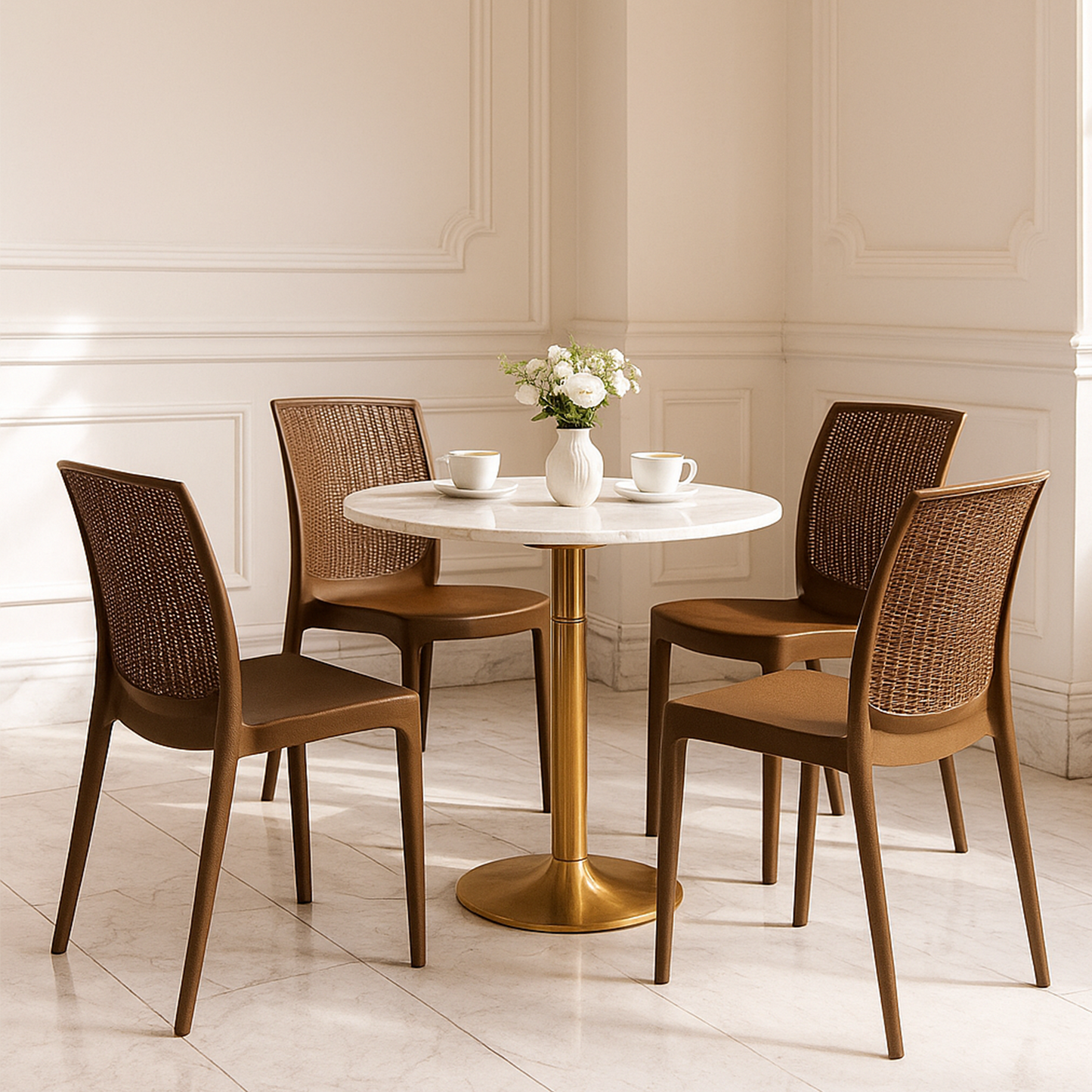 Beeta Chair w/o Arms (Pack of 2)