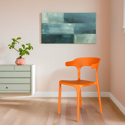 Bingo Square Table With 2 Platina Chair