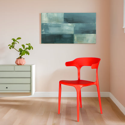 Bingo Square Table With 2 Platina Chair