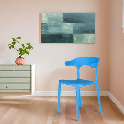 Bingo Square Table With 2 Platina Chair