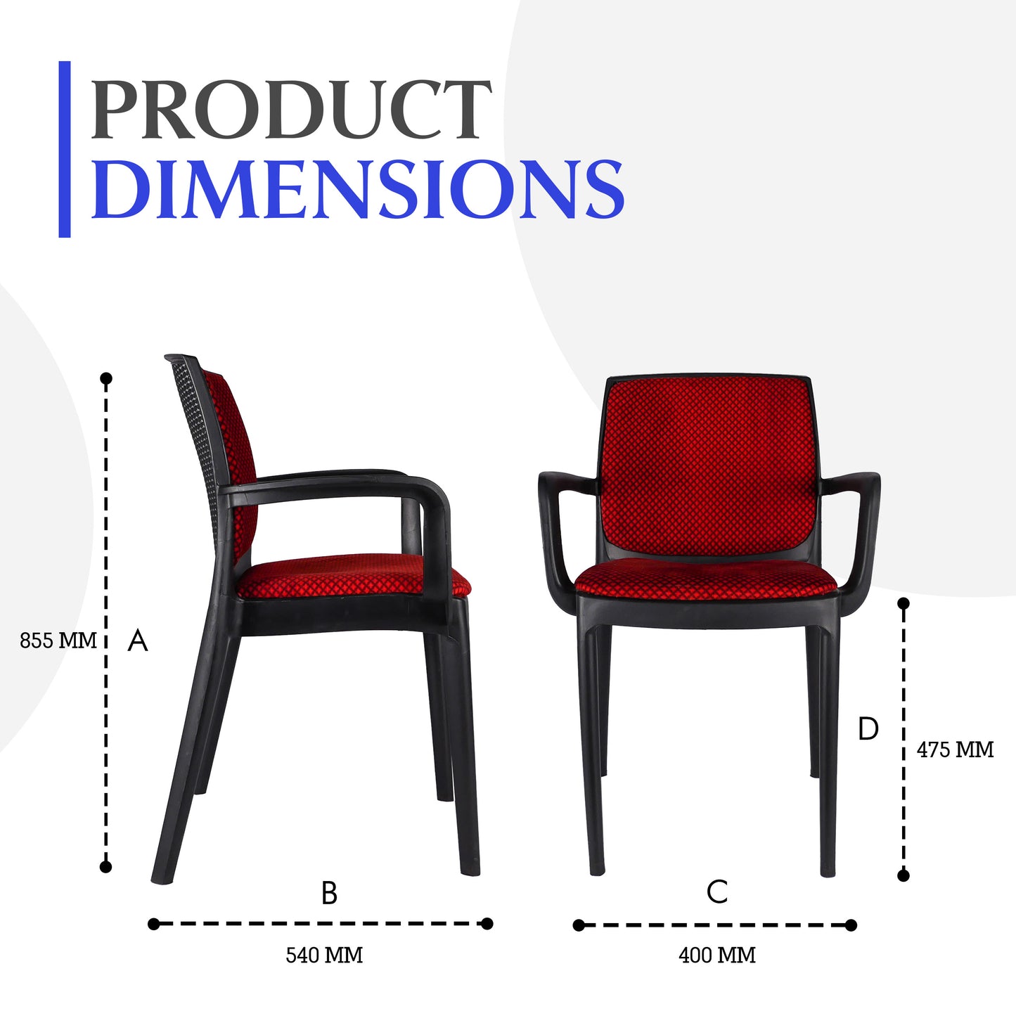 Beeta Chex Chair (Pack of 2)