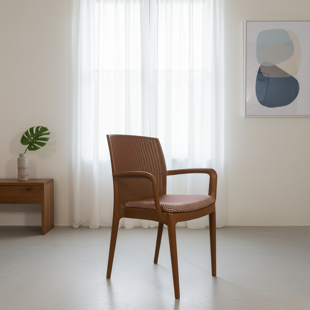 Beeta Chair with Cushion with Arm (pack of 2)