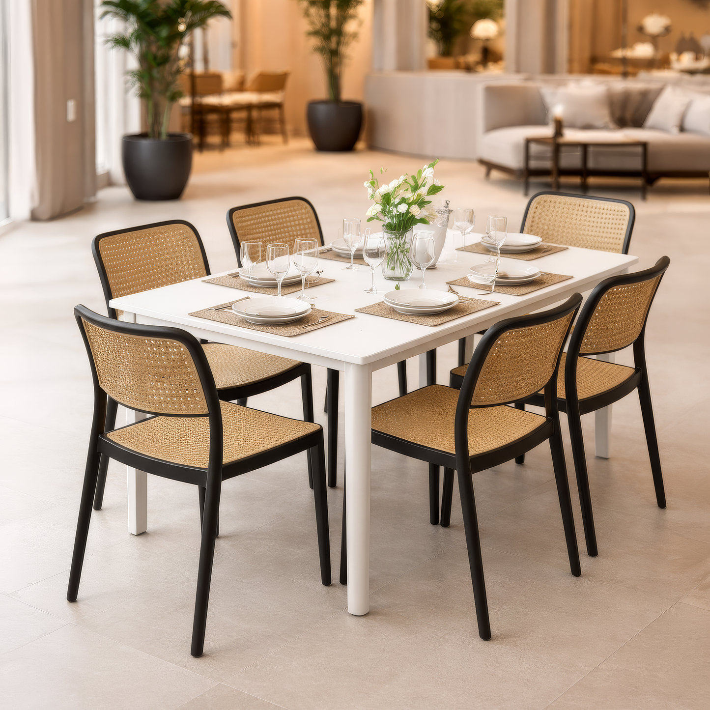 Rolex Chair Without Handle (Pack Of 2)