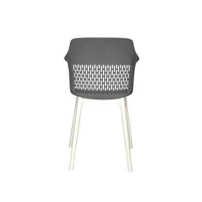 Austria Cafe Chair Cushion with White Legs