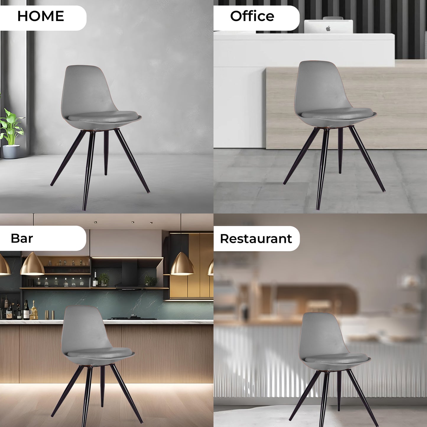 Modern Visitor Chair (Pack of 2)
