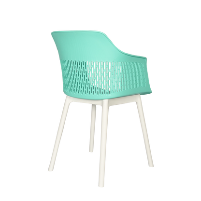 Austria Chair With White Legs