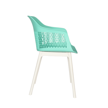 Austria Chair With White Legs