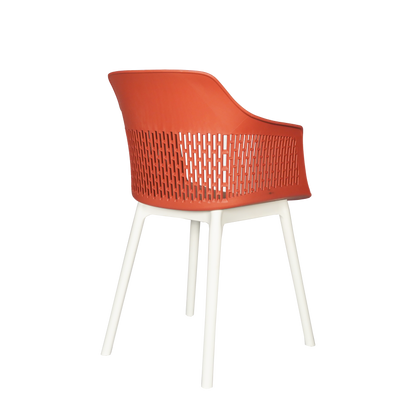 Austria Chair With White Legs