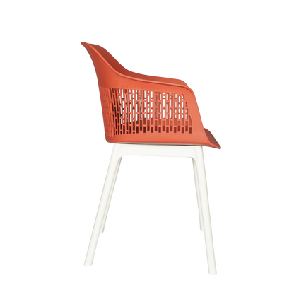 Austria Chair With White Legs