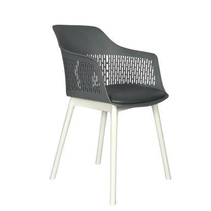 Austria Chair With White Legs