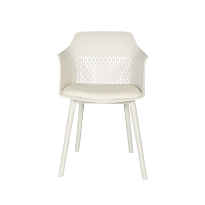 Austria Chair With White Legs