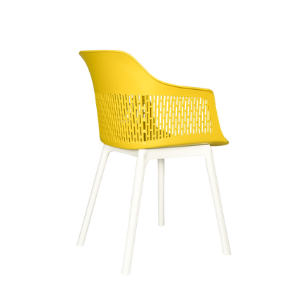 Austria Chair With White Legs