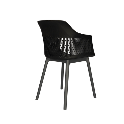 Austria Cafe Chair Cushion with Grey legs