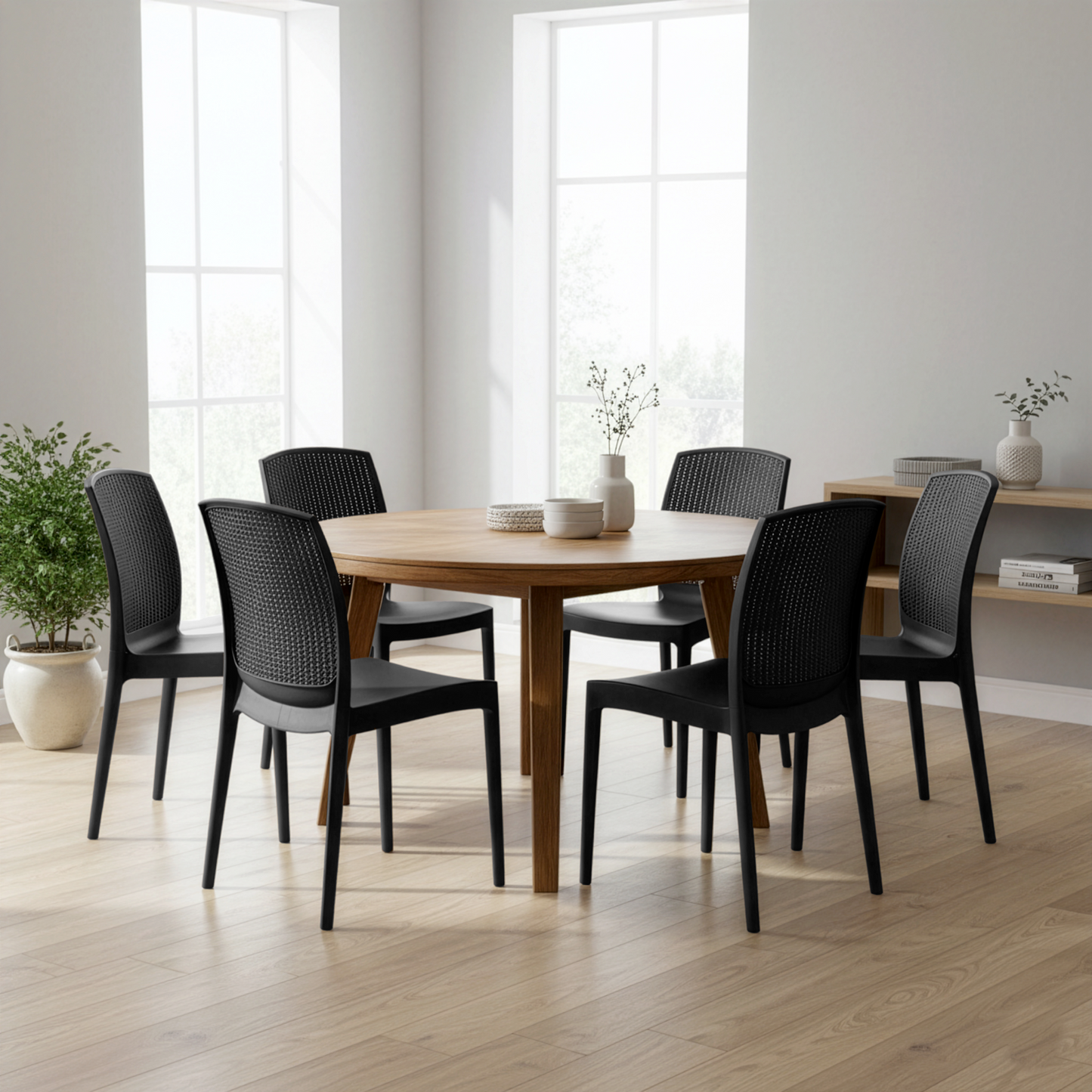 Beeta Chair w/o Arms (Pack of 2)