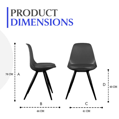 Modern Visitor Chair (Pack of 2)