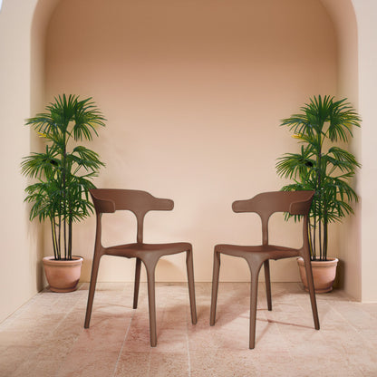 Bingo Round Table with 2 Platina Chairs