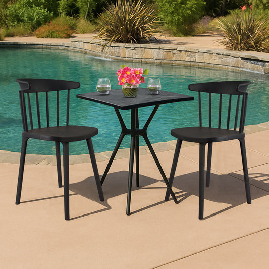 Bingo Square Table With 2 Royal Chair
