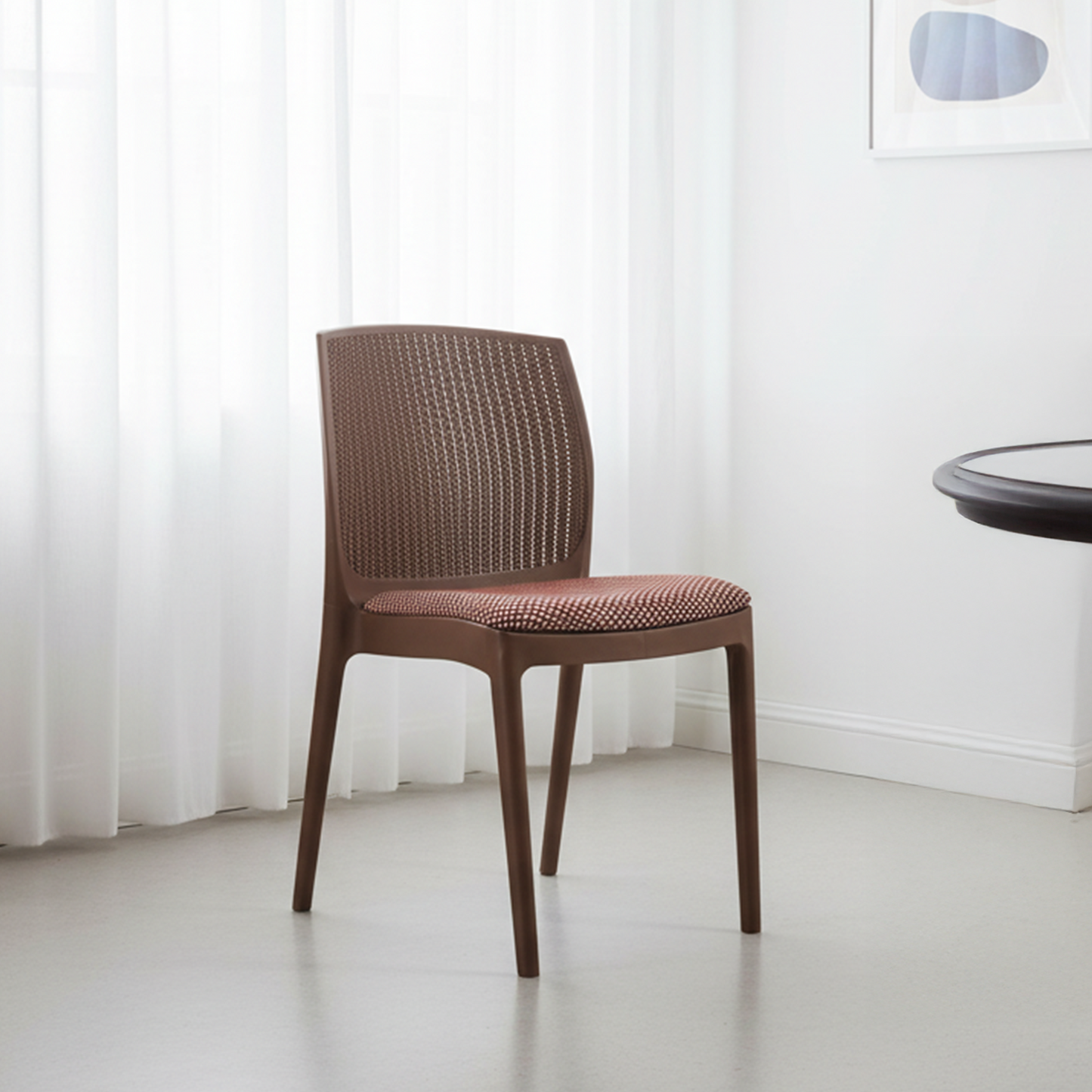 Beeta Chair with cushion w/o arm (Pack of 2)