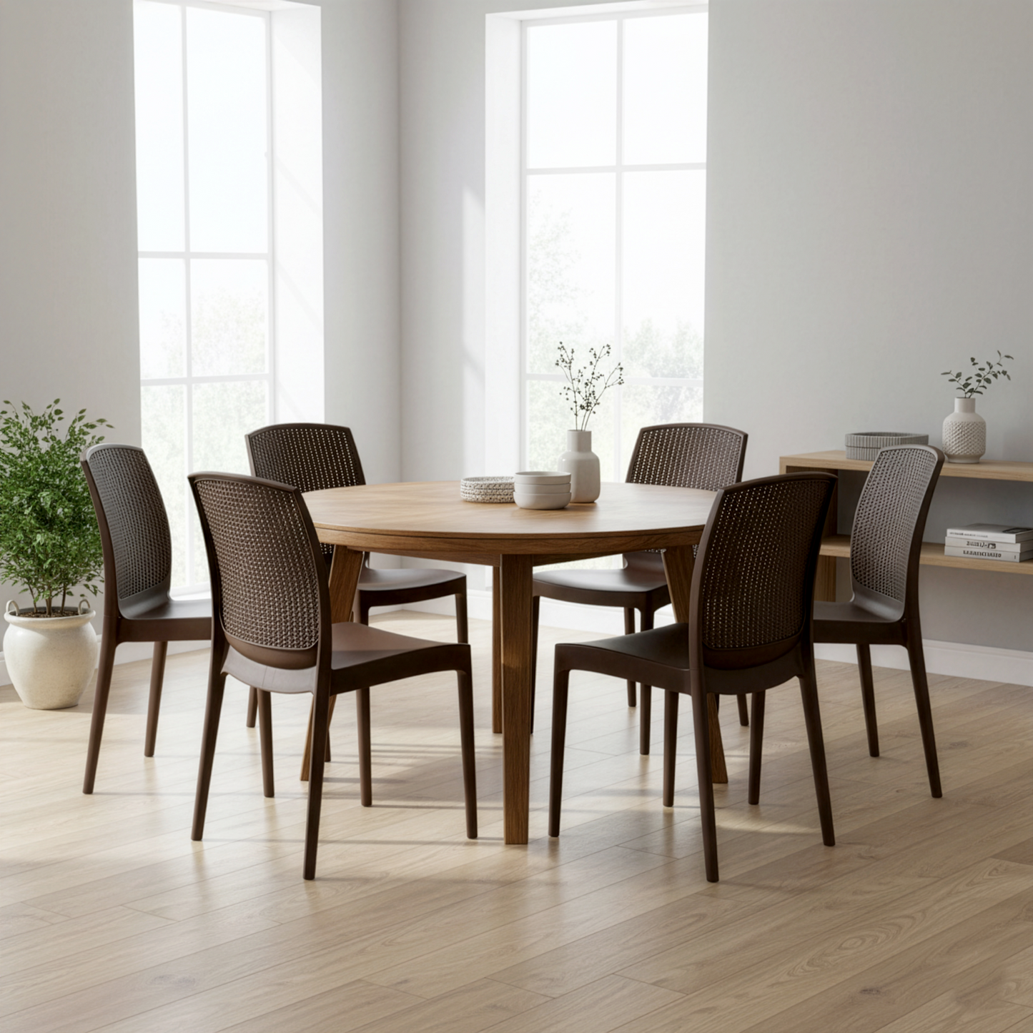 Beeta Chair w/o Arms (Pack of 2)