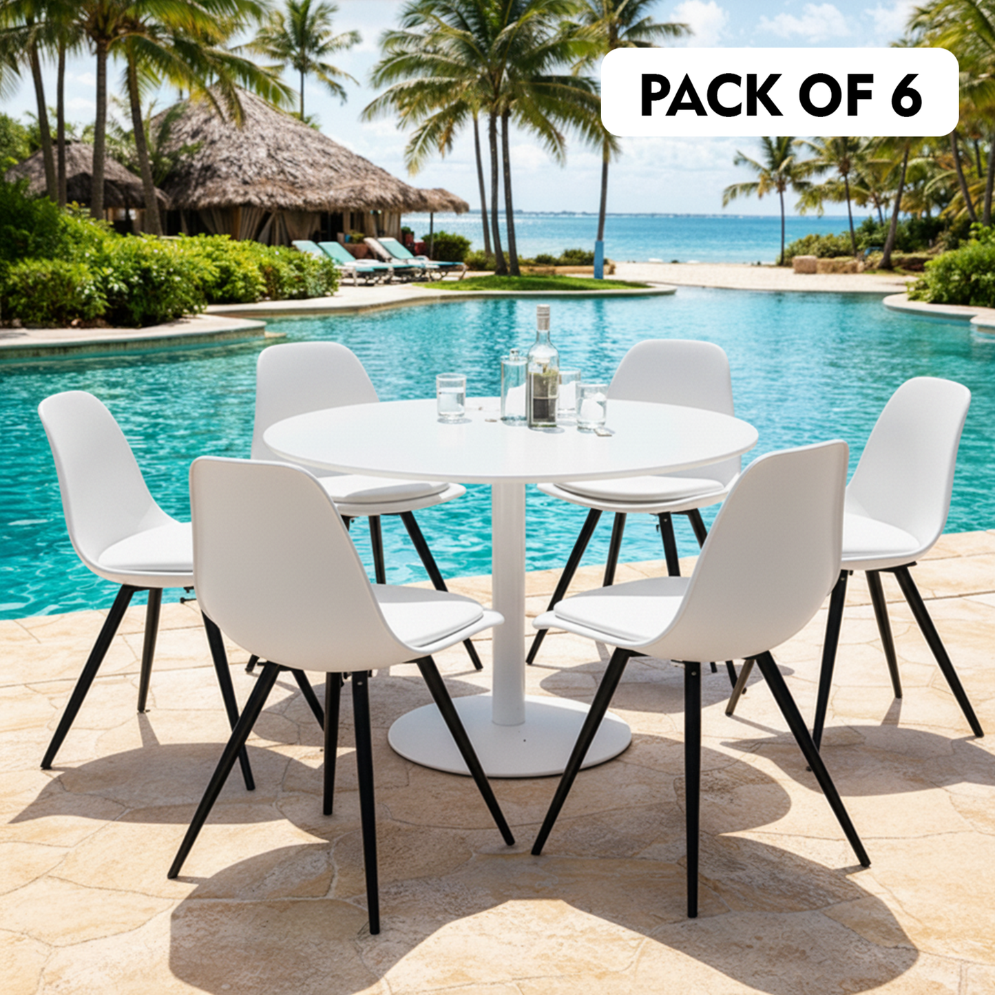 Modern Visitor Chair (Pack of 2)