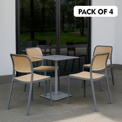 Rolex Chair Without Handle (Pack Of 2)