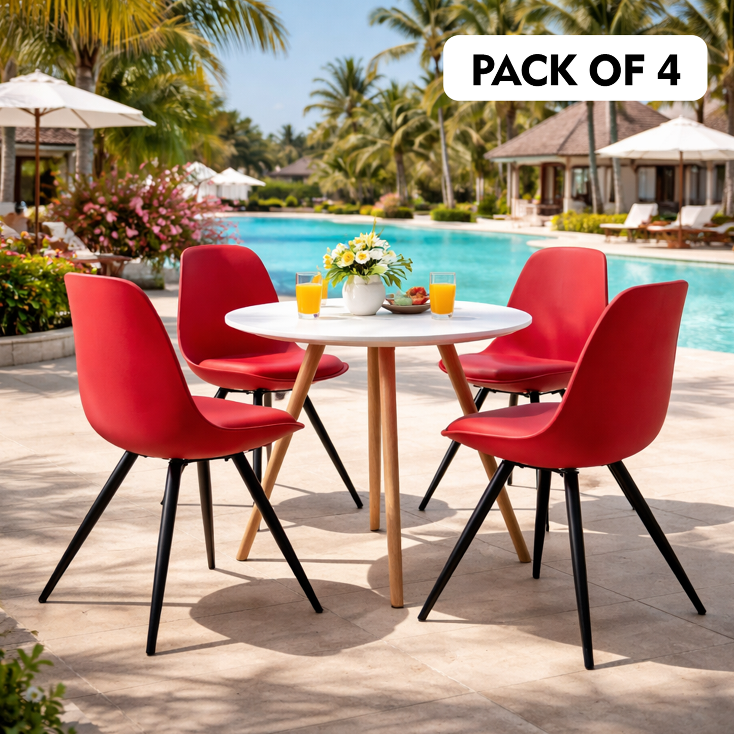 Modern Visitor Chair (Pack of 2)