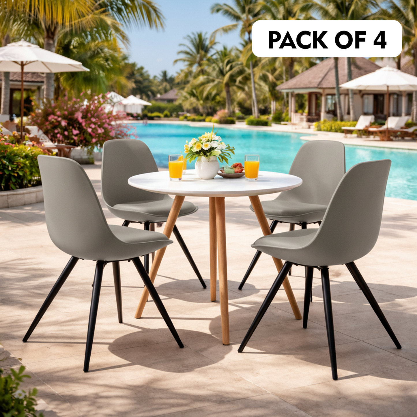 Modern Visitor Chair (Pack of 2)