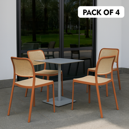 Rolex Chair Without Handle (Pack Of 2)