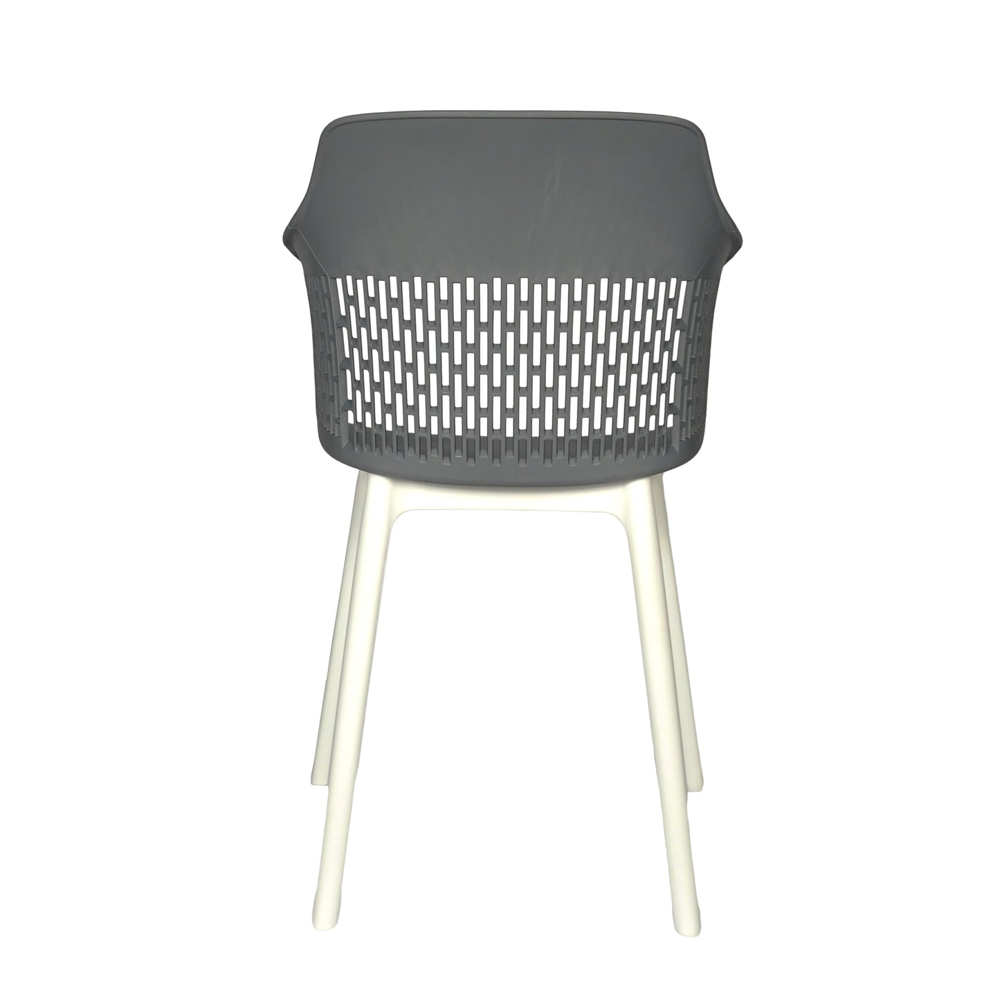 Austria Cafe Chair Cushion with White Legs (Pack of 2)